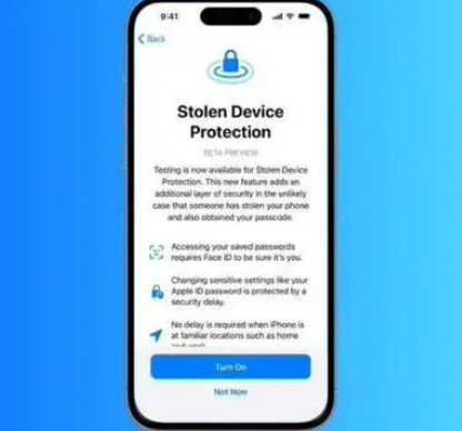 上思苹果授权维修店分享被盗设备保护功能开启方法 