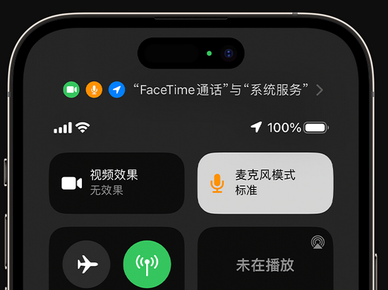 上思苹果授权维修网点分享iPhone在通话时让你的声音更清晰 