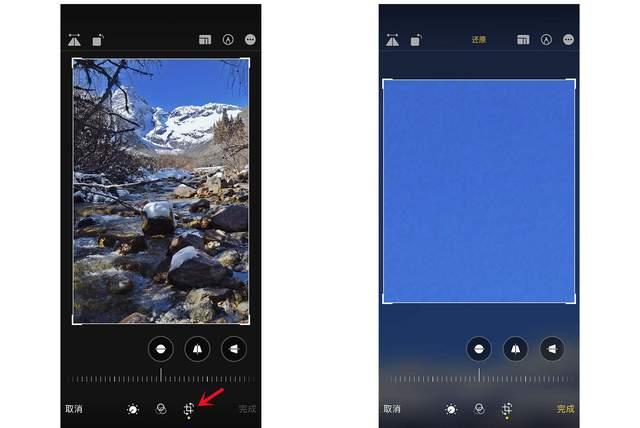 上思苹果手机维修分享iPhone手机如何使用裁剪功能隐藏照片 