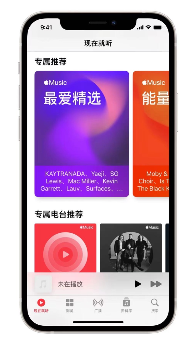 上思苹果手机维修分享iOS 14.5 Apple Music 新功能 